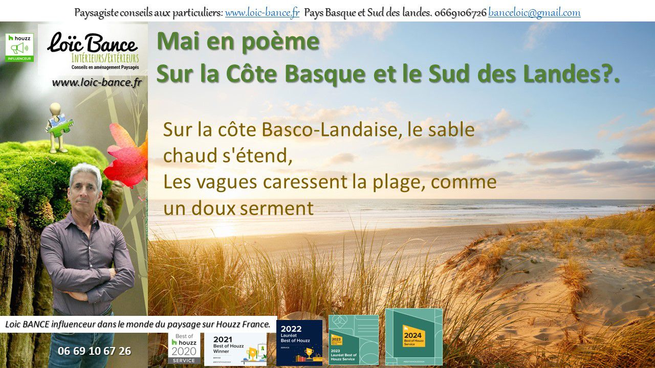 Pome; mai; Landes; Pays Basque; Paysagiste; Paysagiste Pays Basque; Paysagiste Landes; Amnagements paysagers; Loc BANCE; Concepteur de jardin; 